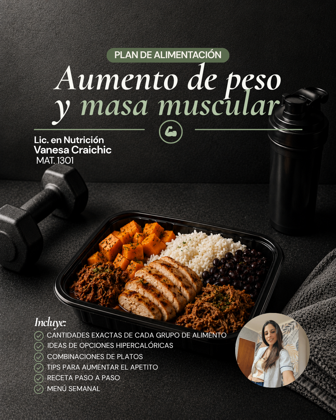 AUMENTO DE PESO Y MASA MUSCULAR - EBOOK